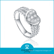 Charming Vitality 925 Sterling Silver Ring with Customed Logo (R-0570)